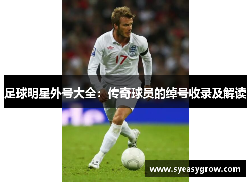 足球明星外号大全：传奇球员的绰号收录及解读