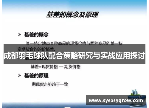 成都羽毛球队配合策略研究与实战应用探讨
