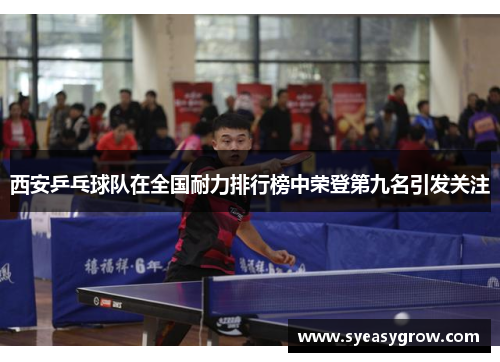 西安乒乓球队在全国耐力排行榜中荣登第九名引发关注